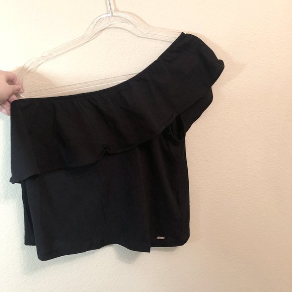 Armani Exchange Tops - Armani Exchange black top | MAKE ME OFFER